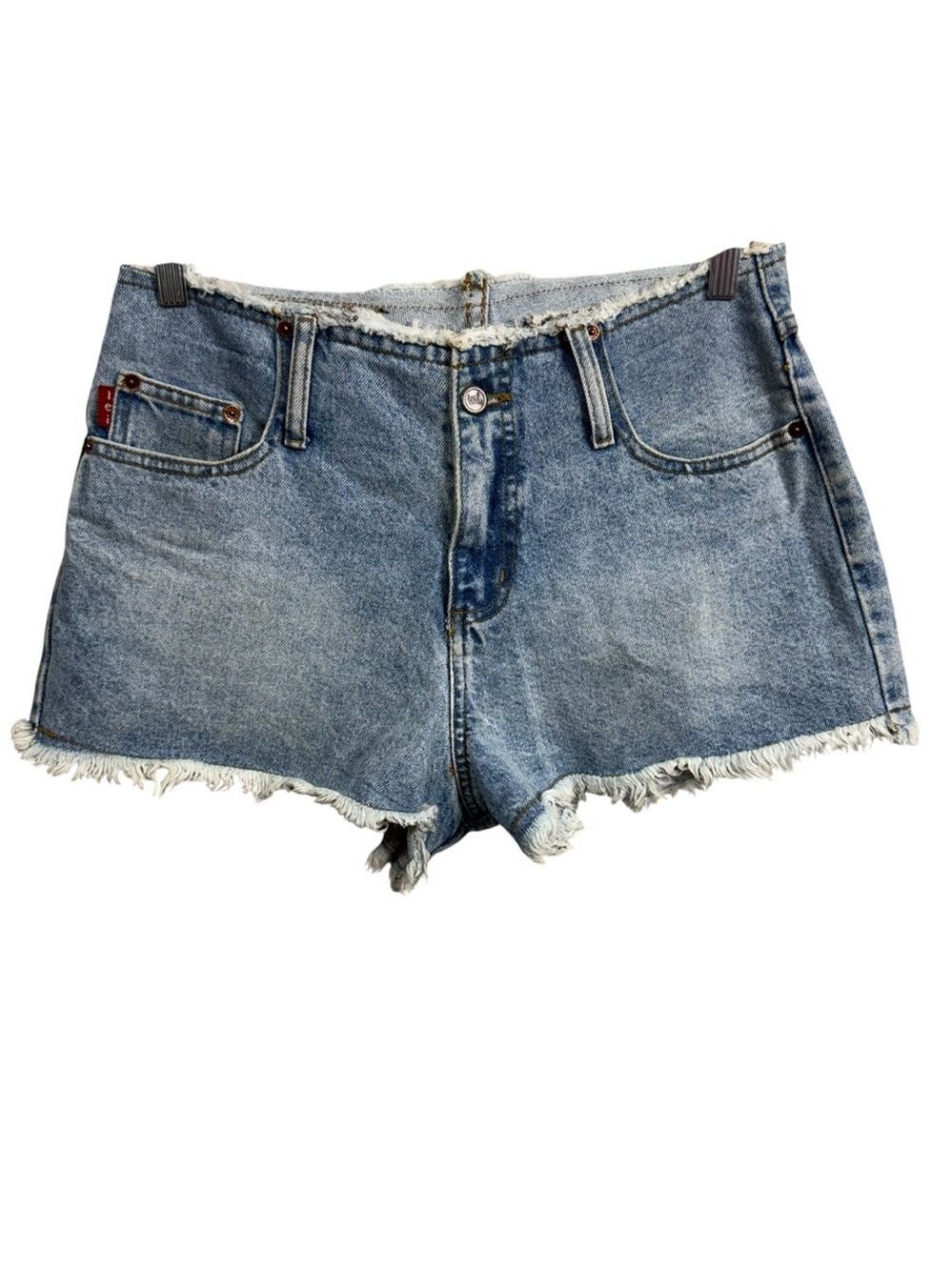 Vintage LEI Riding Wear Denim Cutoff Shorts Size 11 Made in USA